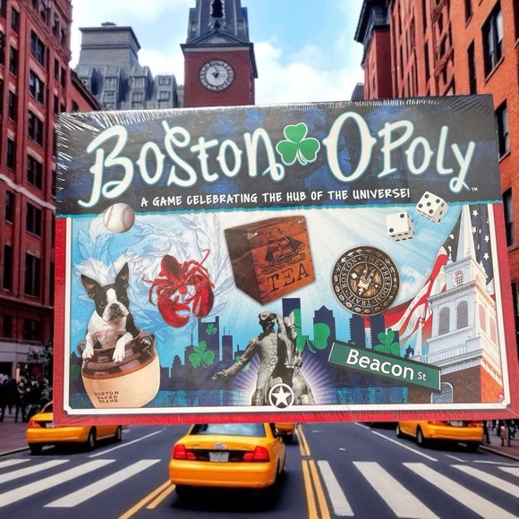 Bostonopoly, Boston themed Monopoly Game, New in original plastic wrap - Picture 1 of 5